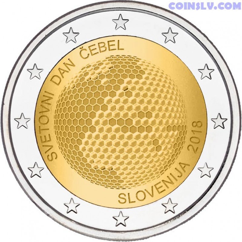 2 euro münze slovenia 2018